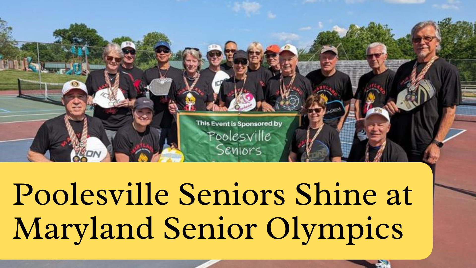 Poolesville Seniors Shine at Maryland Senior Olympics Poolesville Seniors